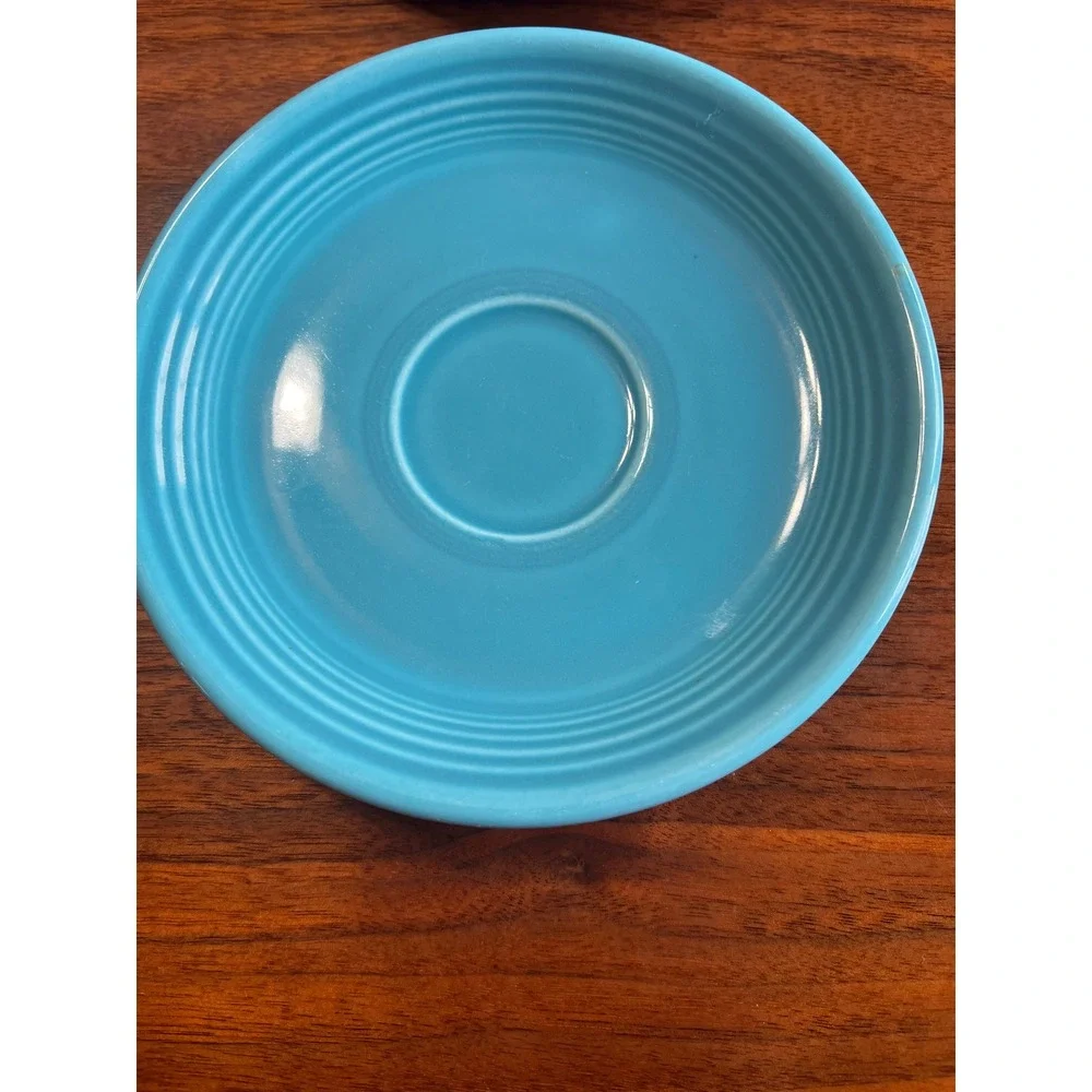 Vintage Fiesta Cobalt Blue & Turquoise 6